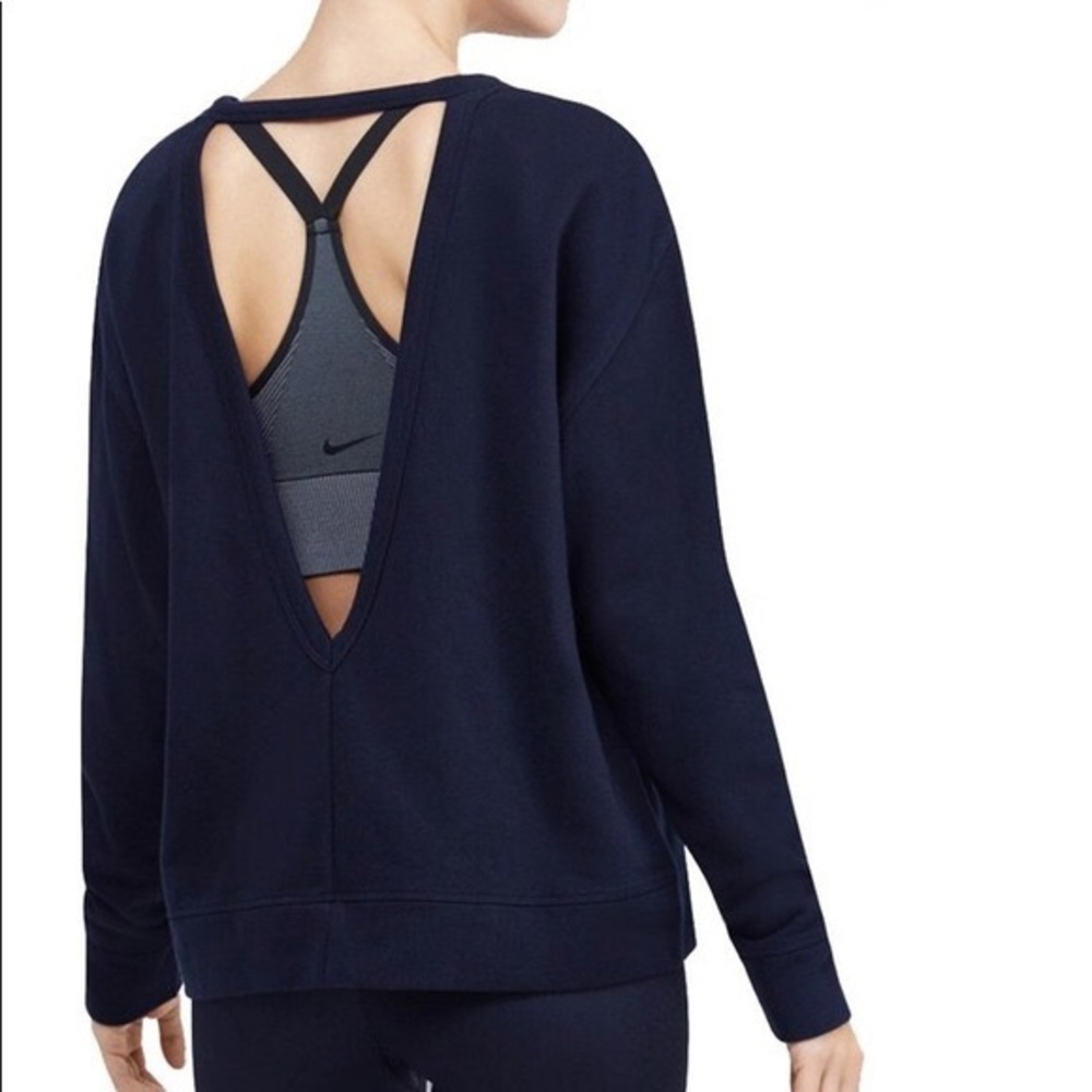 Nike Dry-Fit Open Back Sweater